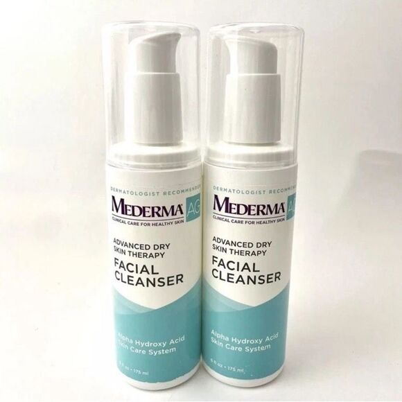 Advanced Dry Skin Therapy Facial Cleanser - White and Blue 2 bottles - Picture 1 of 5